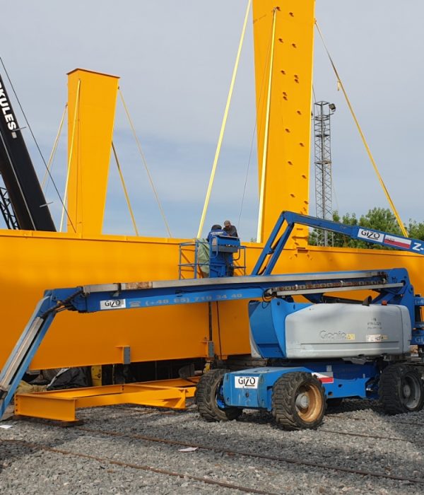 работы по сварке двух балок крана козлового