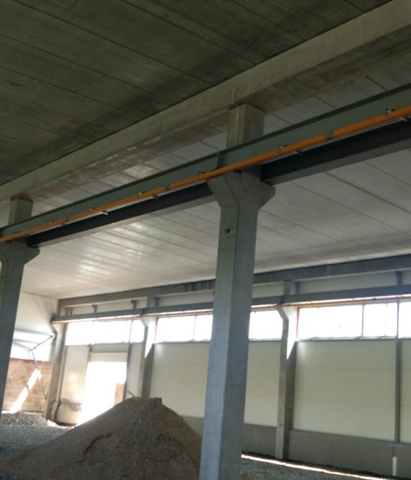 монтаж системы питания крана 2