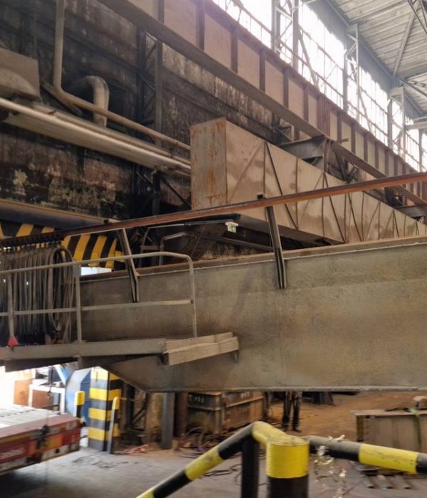 Demontaż suwnicy dwudźwigarowej