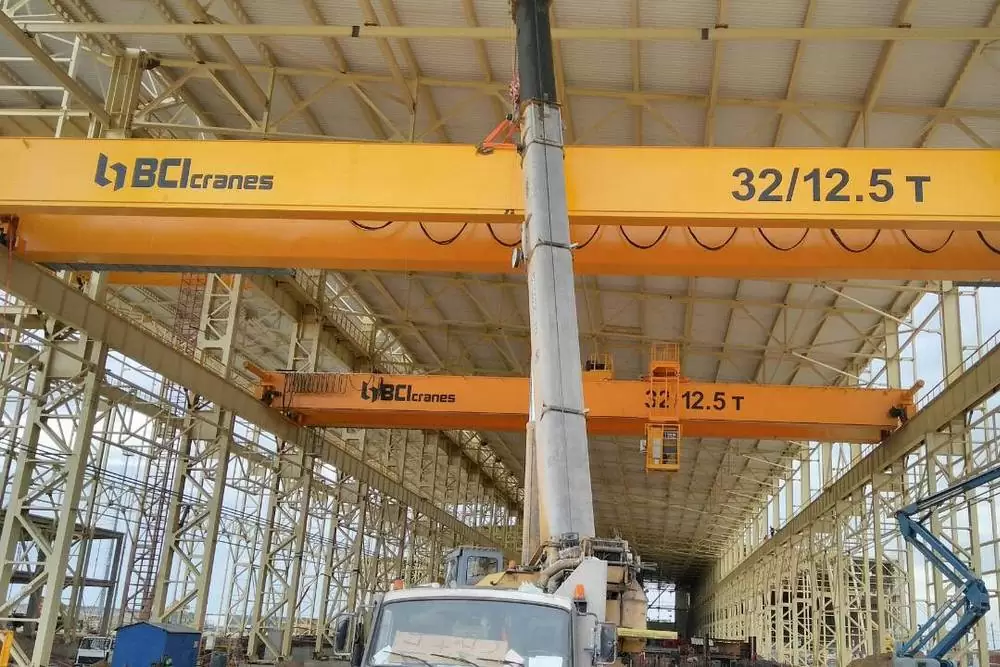 КРАН ДЛЯ ЗАВОДА ПРОИЗВОДСТВА БЕЛОЙ ЖЕСТИ