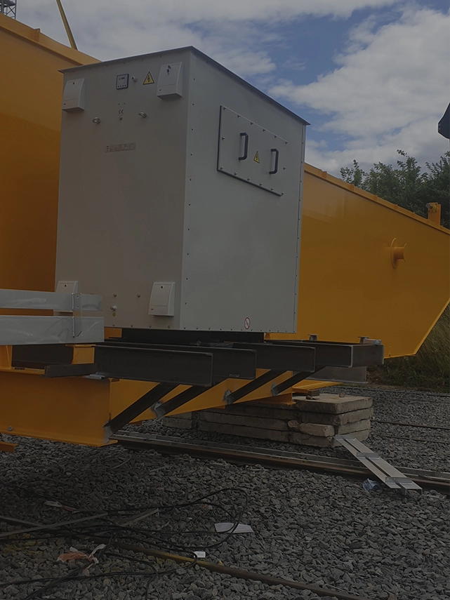 Produkcja platformy pod transformator do suwnicy kontenerowej